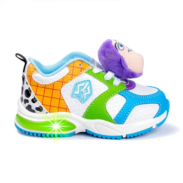 Buzz og Woody Lysende Sneakers til Små Drenge Size 10