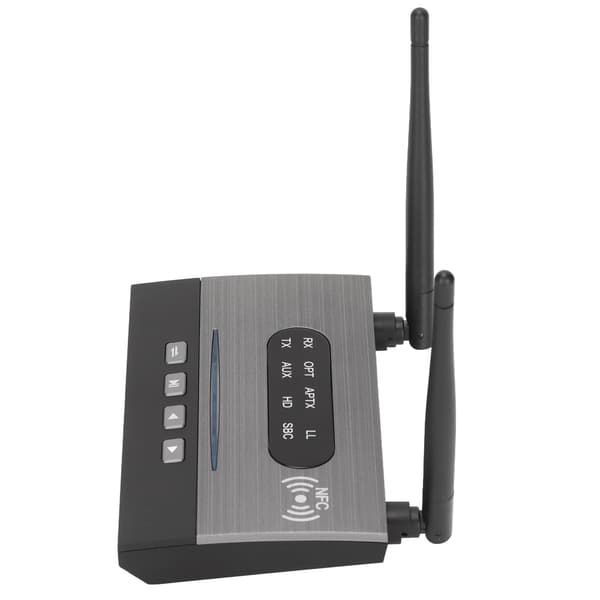 Bluetooth 5.0 Sender Mottaker HiFi Lossless CSR Chip NFC SPDIF Trådløs Optisk Lydadapter 2 i 1