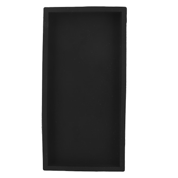 Silikon Opbevaringsskuffe - Lille Sort Silica Gel Køkken Organizer til Kosmetik og Badeværelsesbord Black S