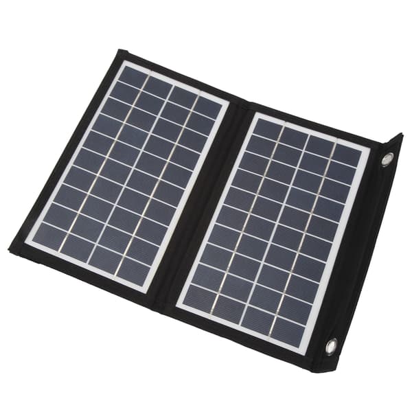 10W foldbar solpanel: Bærbar oplader til camping, mobiltelefon, tablet