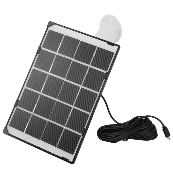 5V 6W Bærbar Solcellepanel Lader Kit Mini USB Utendørs Reise
