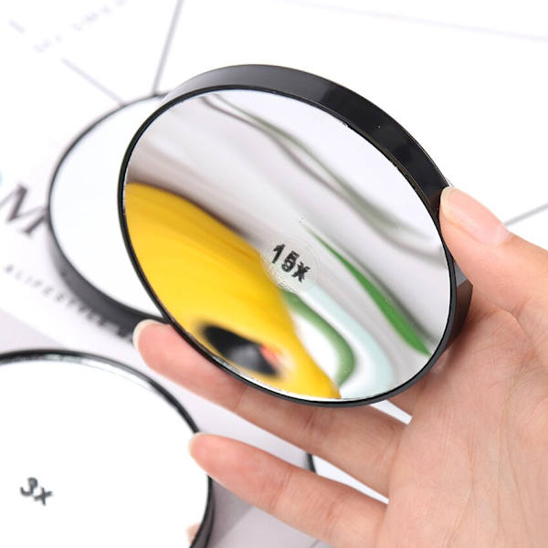 Hög förstoring Förstorande sminkspegel Sugkoppsspegel 5X 5X