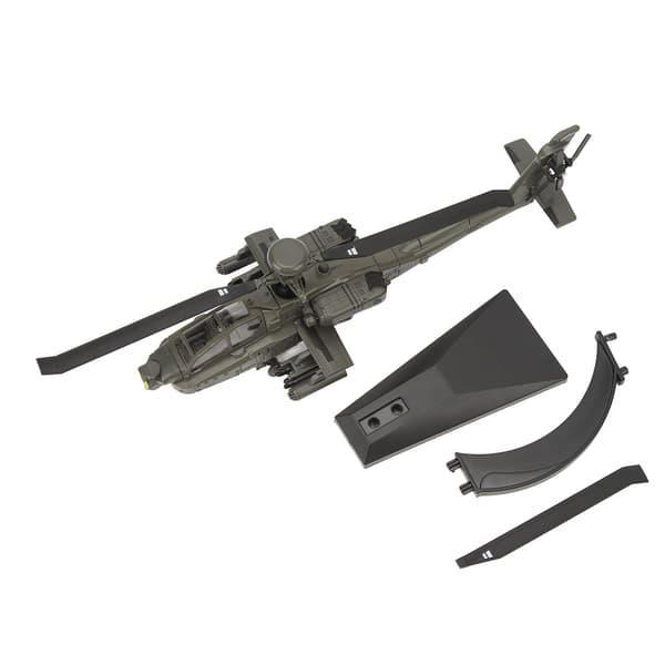1 32 Skala Helikopter Simulationsmodel Flysamling Ornament til Aldre 8 og Op