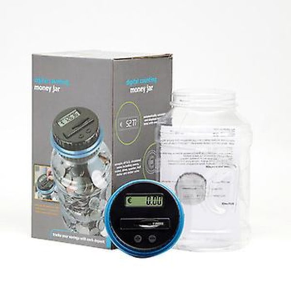 Digital Coin Bank Digital Counting Money Jar Counting Coin Bank