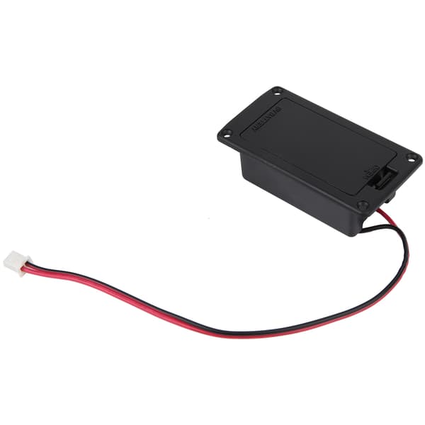 Aktiv Gitarrbas Ersättnings Batterifodral Lock Box Pickup Hållare