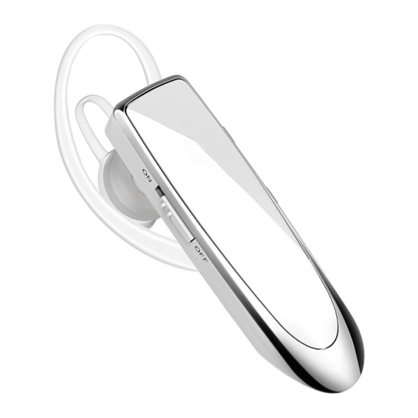 On-ear trådlöst Bluetooth -headset silver