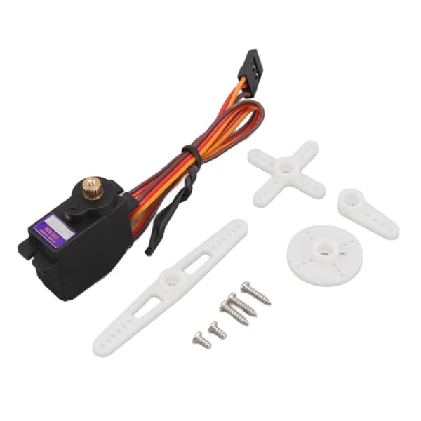 Metal Gear Digital Servo med Lager Micro Mini Servo Plastarm Set RC Flygplan Segelflygplan Liten Robot