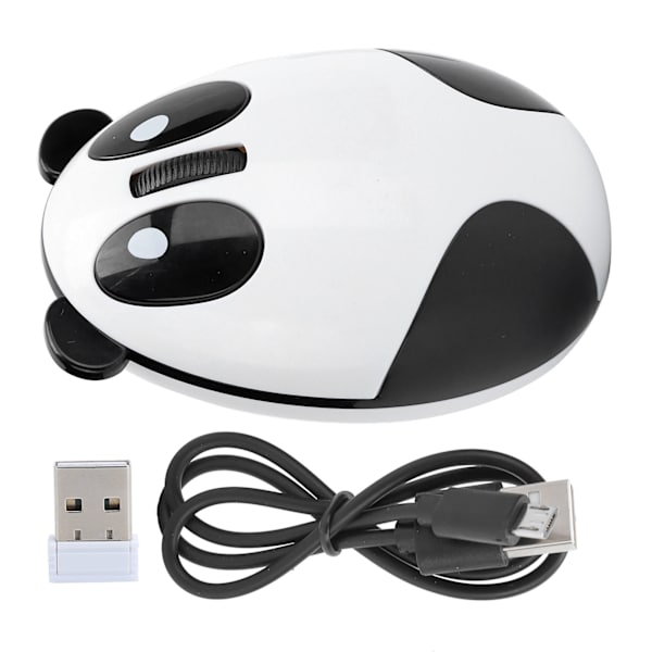 Trådløs Optisk Panda Mus 24GHz for Windows Mac Linux Android iOS