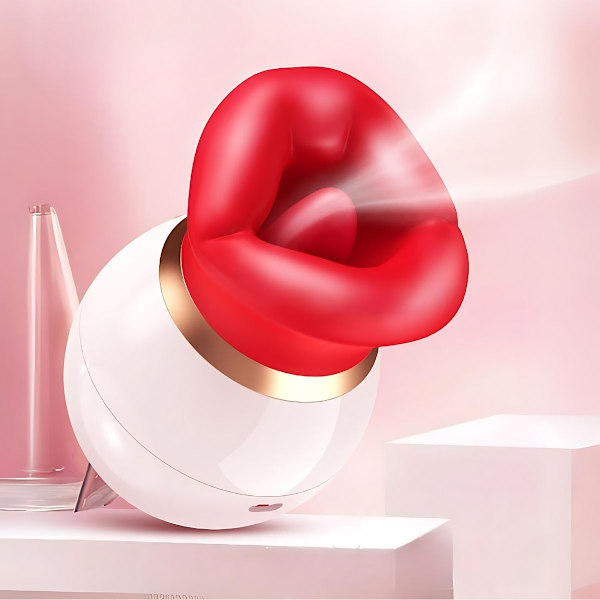 【DENGTU】Intimia Röda Läppar Sugvibrator