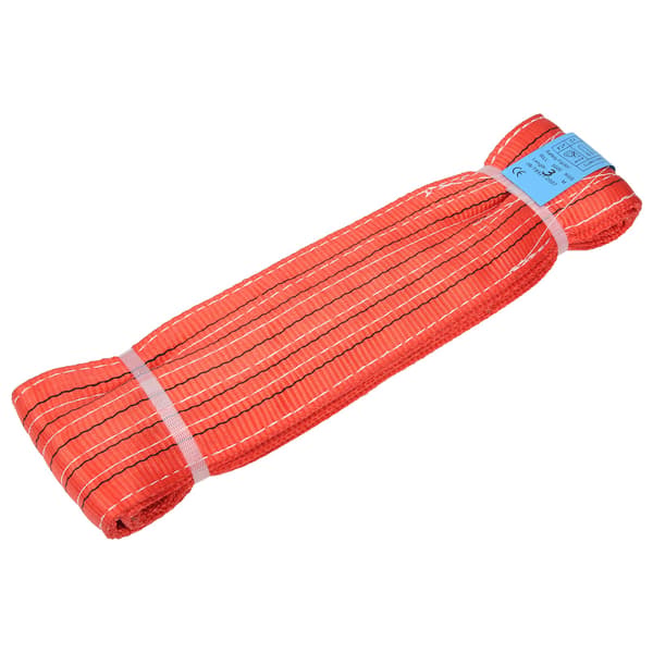 5T 3m Dobbel Øye Sling Spenne Polyester Flat Løftestropp Industriell Bruk