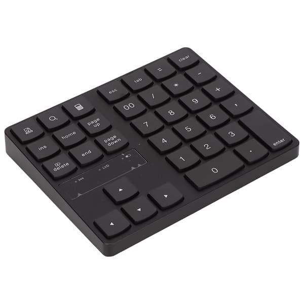 Trådlös Numerisk Knappsats 35 Tangenter Ergonomisk Design Tyst Snabb Respons 24G