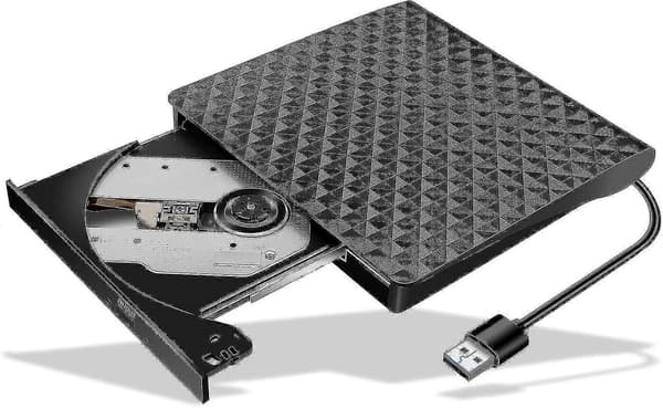 [DT]Eksternt Dvd-drev, Usb 3.0 Cd/dvd +/dvd-afspiller Bærbar, Disk Cd Rom-brænder Egnet Til Bærbar Desktop Pc