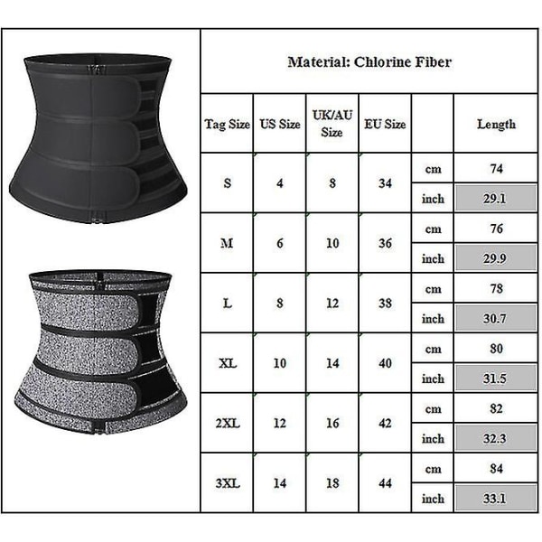 Bantning Body Waist Shaper Träning Magkontroll