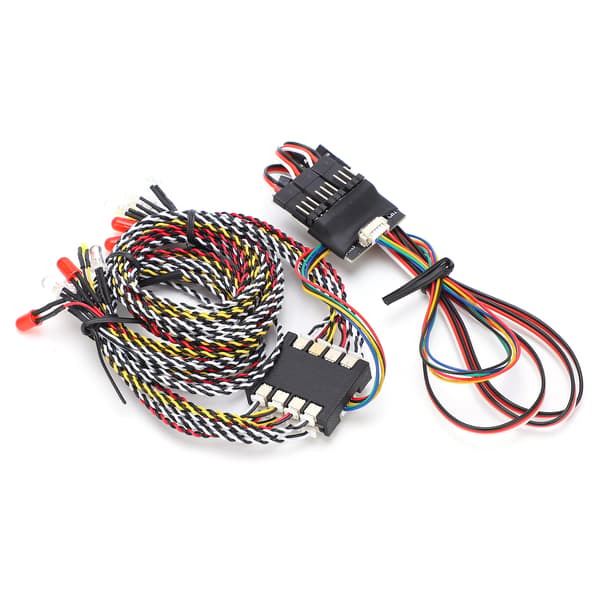 16 LED Forreste Bageste Kobling Blinklys System til RC Model Crawler Bil