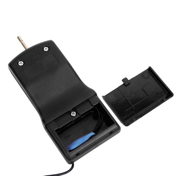 15KV Bærbar LCD Elektrisk Gjerde Spenningstester - Digitalt Voltmeter for Gårder & Hager MLD-004B Svart