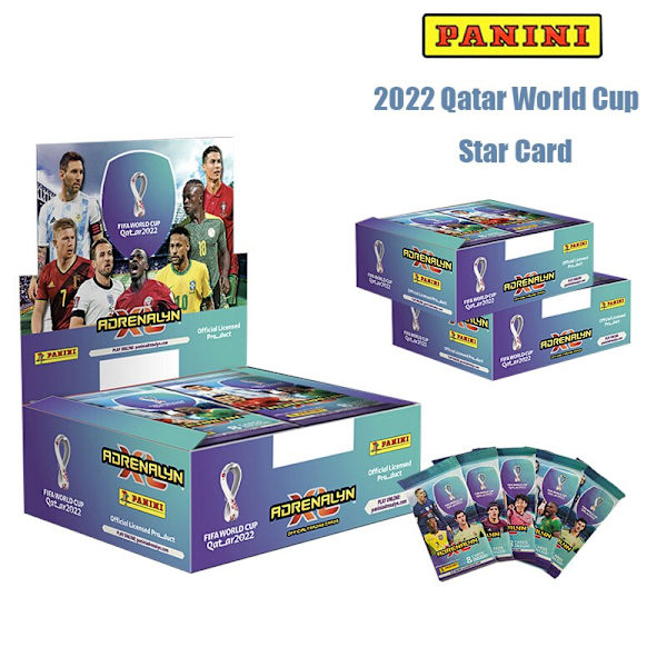 Fotbollskort - Peripheral Blind Box World Cup 2022
