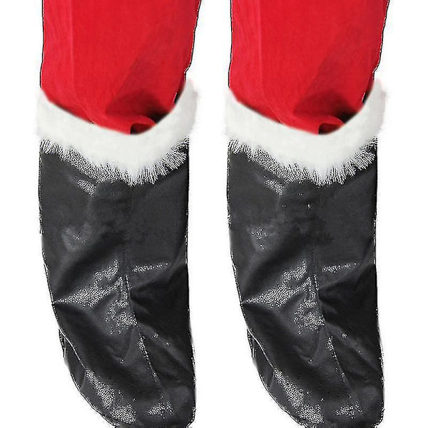 Jultomtekostym juldräkt män kvinnor vuxen 10-delad set L