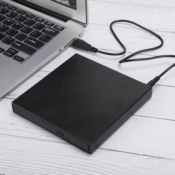 USB 2.0 DVD RW Optisk Stasjon for Windows 2000 XP Vista 7