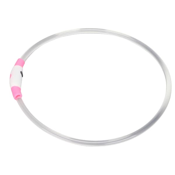LED USB Oppladbart Vanntett Selvlysende Justerbart TPU Hundehalsbånd