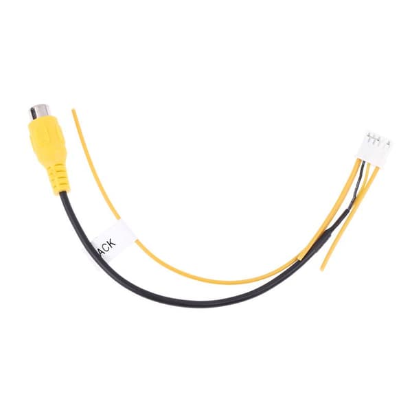 1 stk. 10-bens bakkamera kabeladapter RCA til bil St