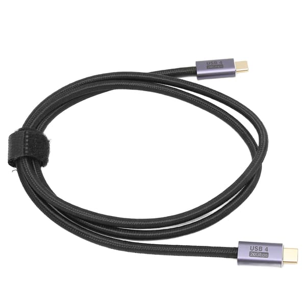 USB 4.0 Kabel 20Gbps Høj Hastighed 8K 60Hz PD100W Type C til Type C 100cm