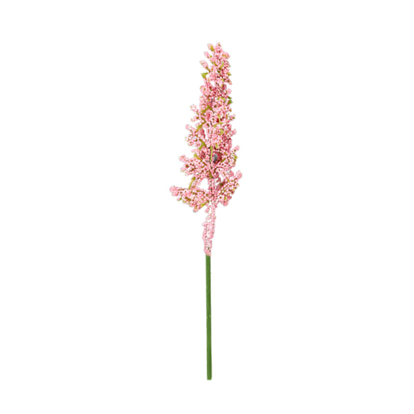 Pink Julepynt: Kunstige Blomster og Farverige Hvedeaks