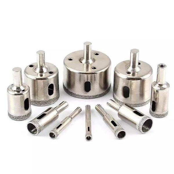 8 mm set verktyg Hålsågskärare för glasmarmor