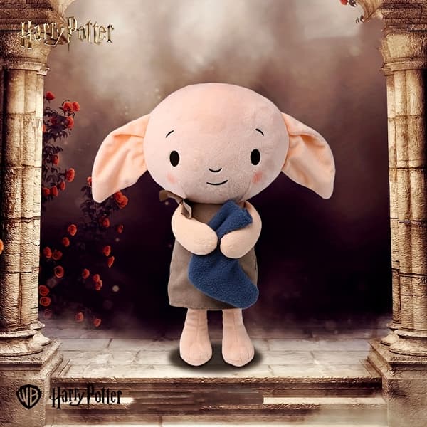 1 kpl Dobby-pehmolelu, söpö Dobby-lelun avaimenperä, pehmoriipus Little Dobby