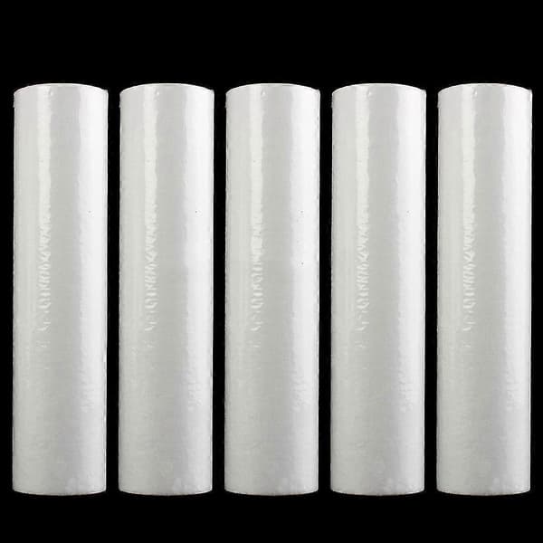 5 stk. udskiftningsvandssedimentfiltre (5 mikrometer) 2,5\" X 10\" patroner