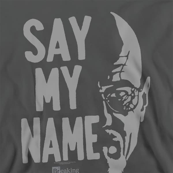 Breaking Bad Unisex Voksen Si Mitt Navn Genser S Svart Black S