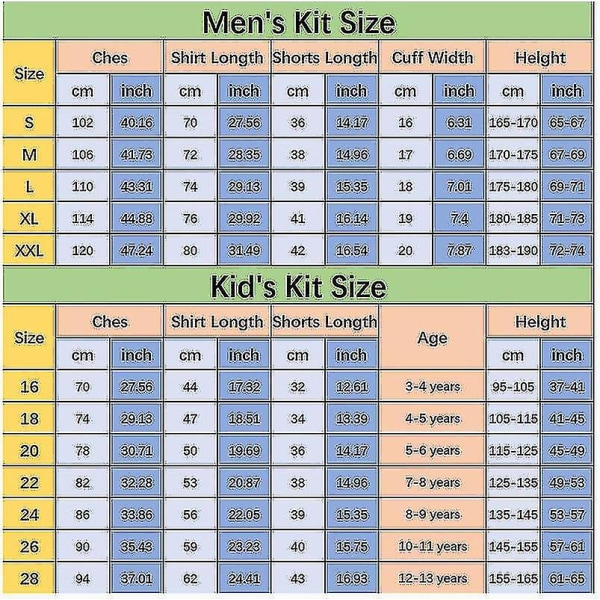 Virgil Van Dijk fotballskjortesett for voksne menn 2021-1 Kid20(110-120cm)