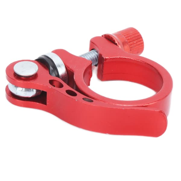 Quick Release Cykelsadelklemme i Aluminiumslegering 3 cm Rød til Mountainbikes