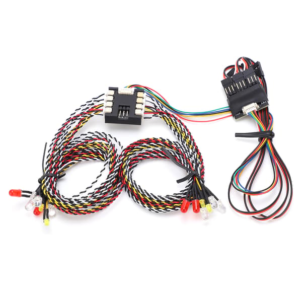 16 LED Forreste Bageste Kobling Blinklys System til RC Model Crawler Bil