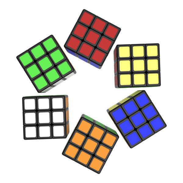 1cm Rubiks kub miniatyr ultraliten mini 3:e ordning 1cm Rubik's Cube [Sakura Powder]