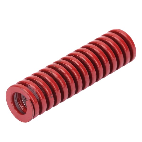 2 st OD 10 mm ID 5 mm Hög Precision Stål Röd Medium Last Form Pressfjäder TM10x80mm