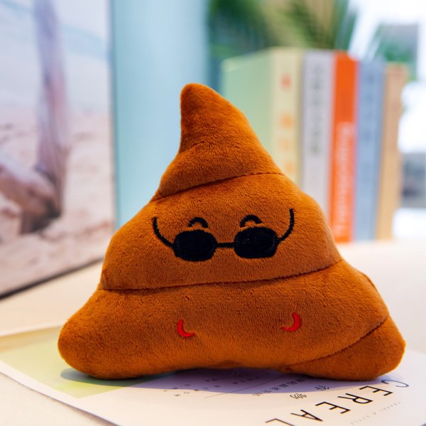 Creative Funny Expression Toalett Plyschleksak Office Kudde Cool 55CM