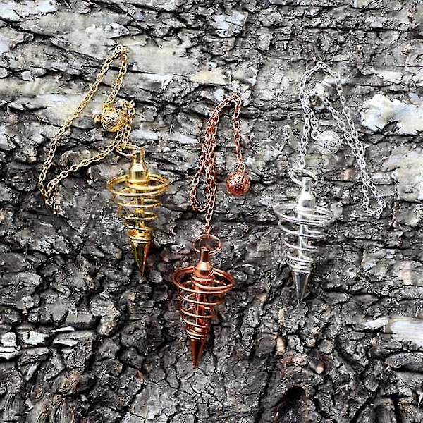 Spiral Coil Point Meditation Yoga Balancing Pendant