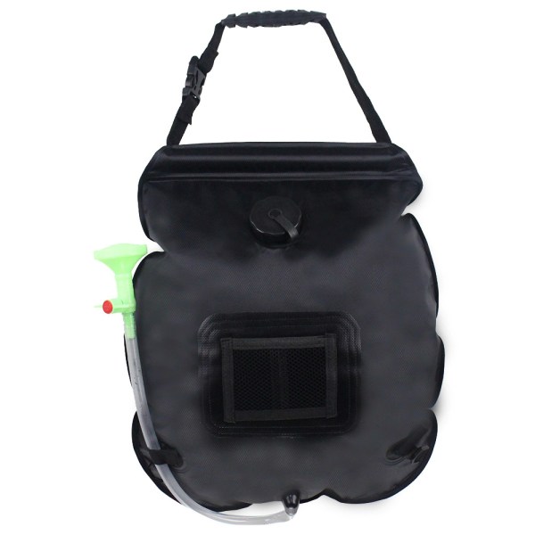 20L utomhus solvattensäck Camping badväska black