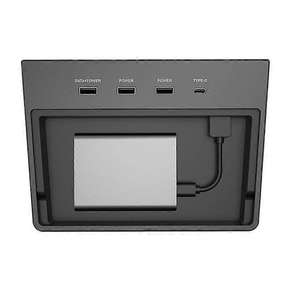 [DT]Hub USB HUB Dockningsstation Dockningshubb Biltillbehör för Tesla Model 3