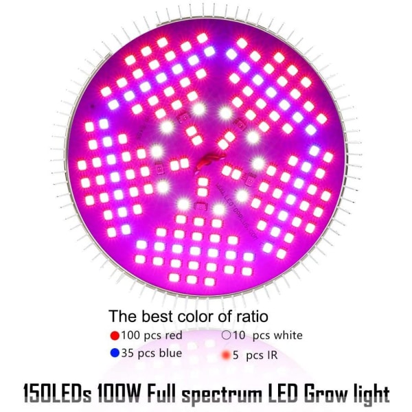 100W LED Full Spectrum Grow Light