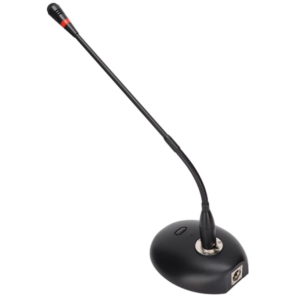 D38 Svanhals Kondensatormikrofon med XLR til 6,35 mm Kabel til Konferenceudsendelse Computerbrug