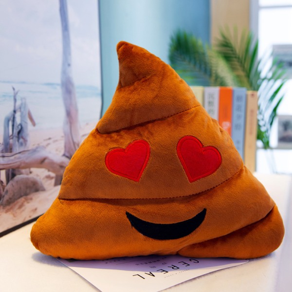 Creative Funny Expression Toalett Plyschleksak Office Kudde Colorful style 55CM