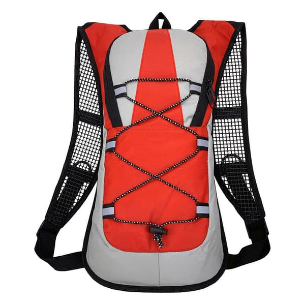 Hydrations Rygsæk Hydrations Blære Opbevaring Daypack, Løberygsæk Hydrations Pakke til Cykling, Vandreture Rød Röd