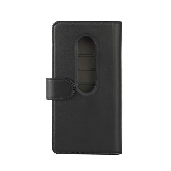 [DT]Mobilt cover 3 kortlommer Sort - Sony XZ2 Premium