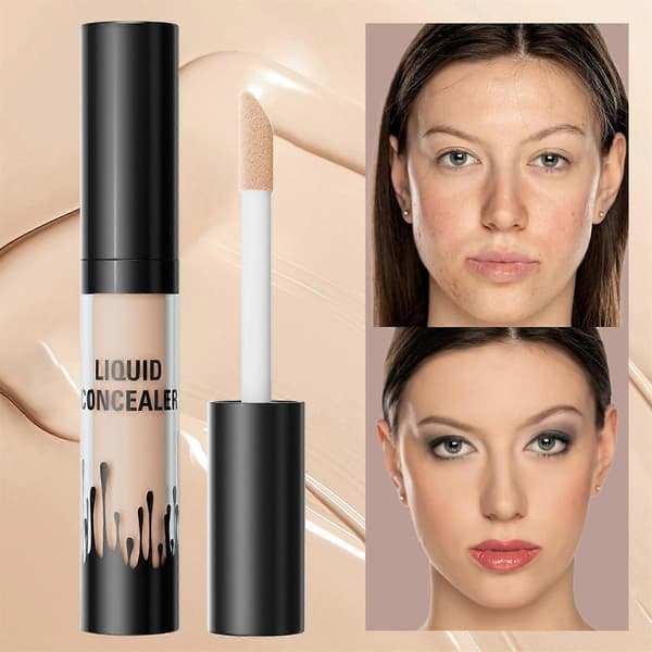 Fuld dækning flydende foundations, glatte makeup base concealere foundations, mat slid concealere solcreme gave 03[dt] 03