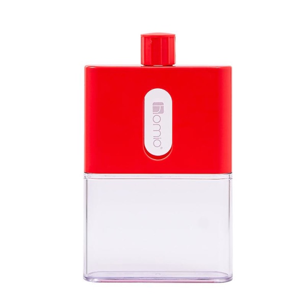 Flat vannflaske, gjenbrukbar Slim Bpa Gratis reisekrus 530ml/18oz