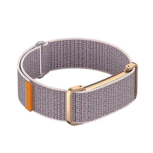 Klockarmband för Google Fitbit Air Quick-Release Design Andningsbar Garnväv silt