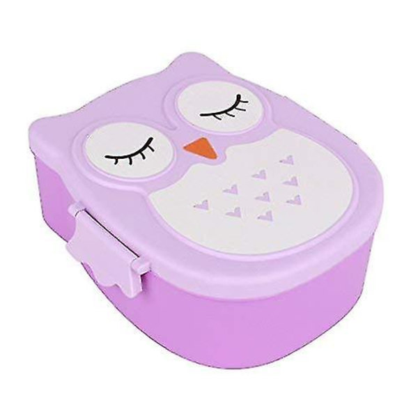 Bärbar matlåda Matsäker förvaringsbehållare för mikrovågsugn Purple