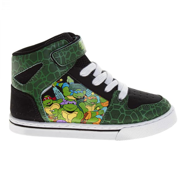 TMNT Lasten korkeavartiset tennarit Green Size 1