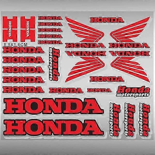 [DT]Mærkater til Honda Motorcykel Tank Logo Sæt